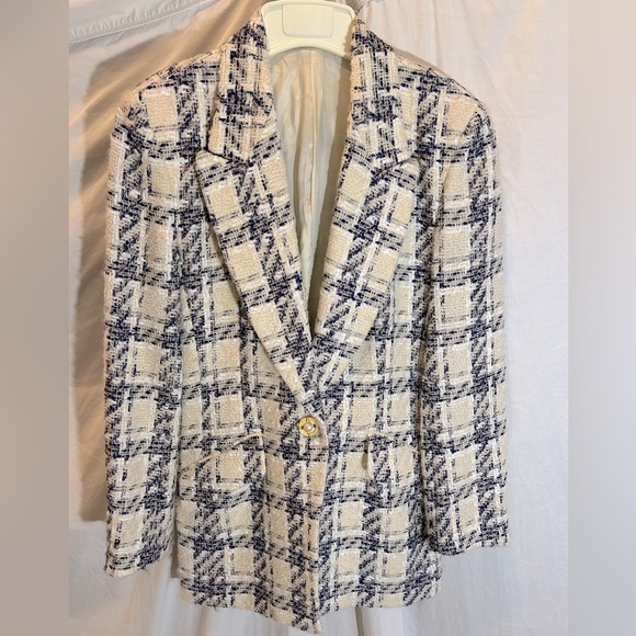 Source Unknown Jackets & Blazers - Elegant Tweed Blazer